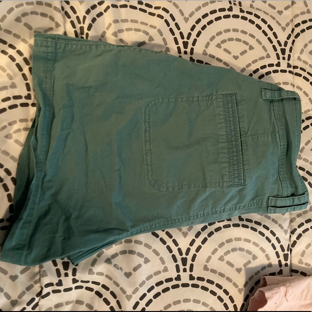 Green/teal Eddie Bauer shorts
